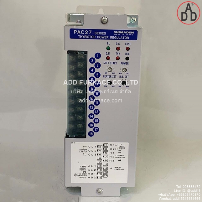 PAC27P415-01000N010 | Shimaden Thyristor Power Regulator (3)